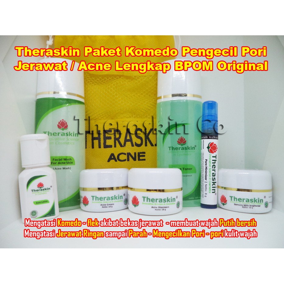 Jenis Theraskin Untuk Mencerahkan Dan Menghilangkan Bekas