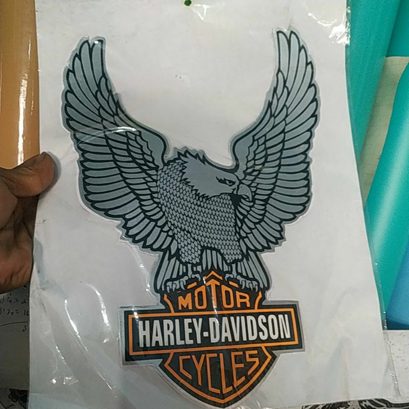 stiker Harley Davidson buat motor/mobil, stiker HD motor cycles