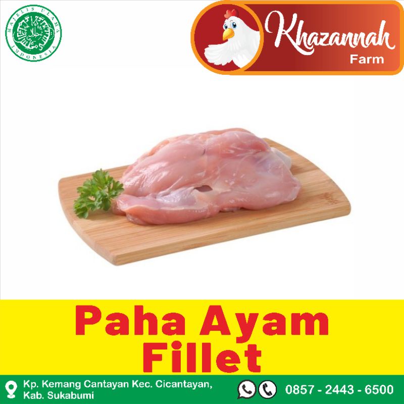 

Daging ayam Fillet paha ayam segar 1 kg
