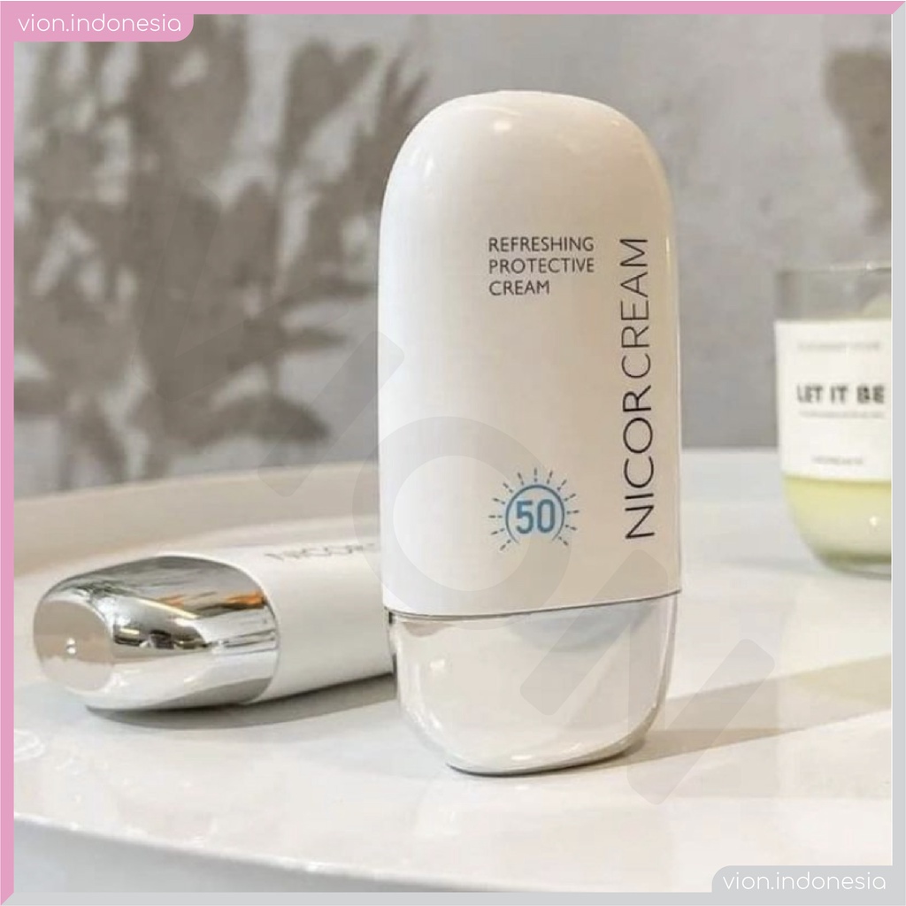NICOR Sunblock Sun Block Protection Sunscreen UV SPF 50 + Wajah Dan Badan Original XX011