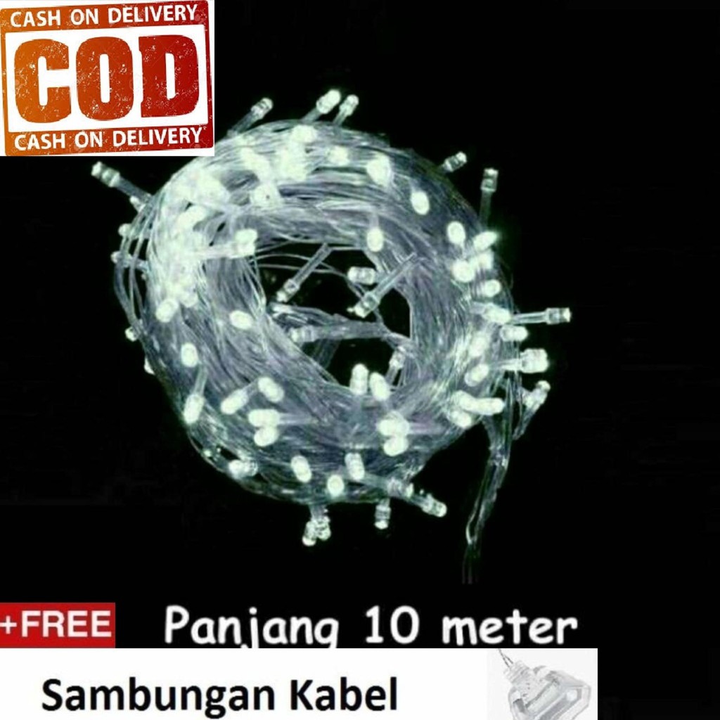 Lampu Hias LED Tumblr / Lampu Hias Natal LED / Lampu Dekorasi LED / Twingkle Light Led / Light White