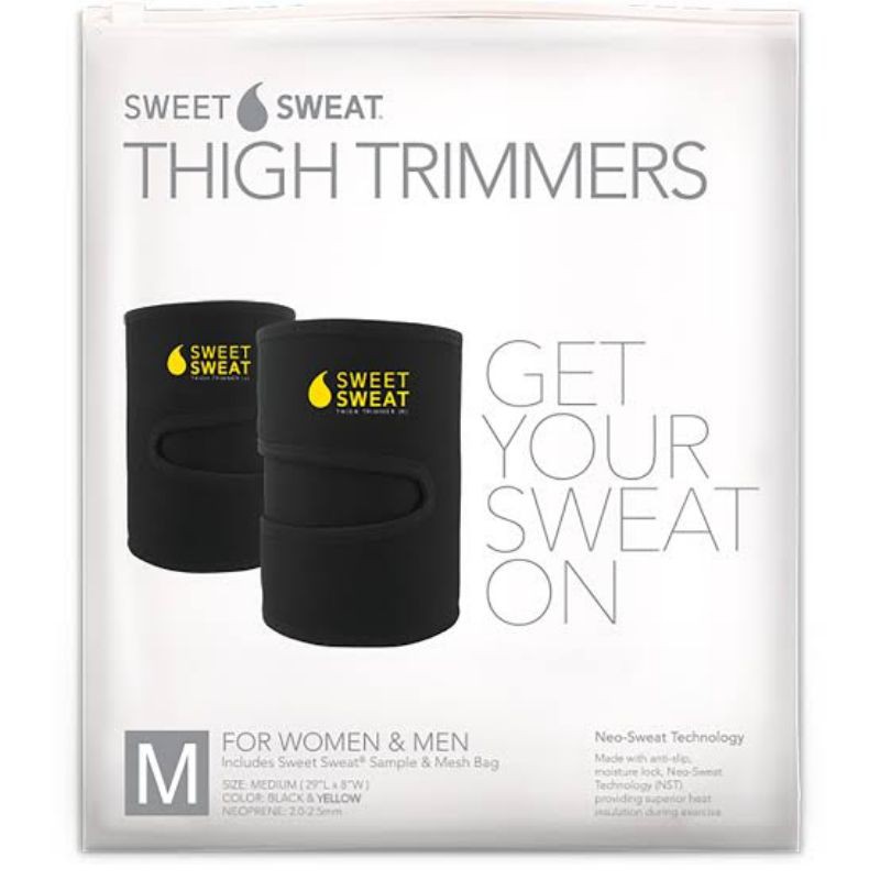 Korset paha pria wanita sweat belt premium pengecil paha pembakar lemak