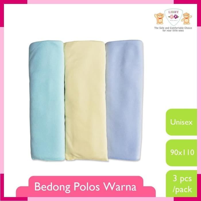 Libby Bedong Warna/Bedong bayi 1 Pcs