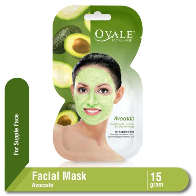 Ovale Masker Sachet 15gram