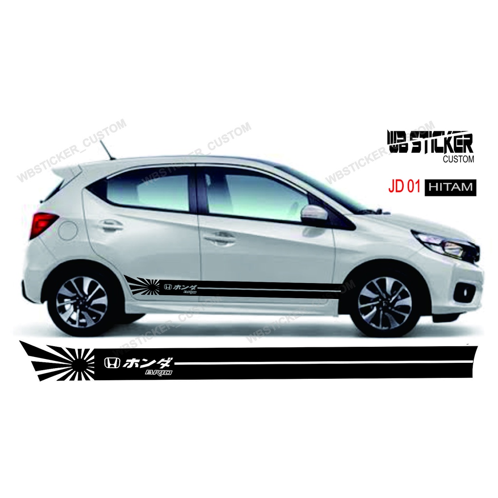 CUTTING STICKER MOBIL VARIASI STICKER MOBIL BRIO, JAZZ, AGYA, AVANZA/ DLL.UNIVERSAL SIMPLE