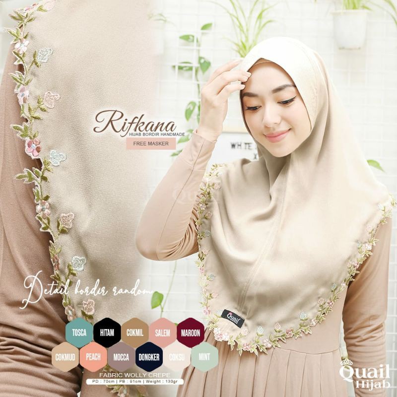 Rifkana by quail hijab