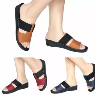 rizkiana olshop - sandal selop wanita casual T01