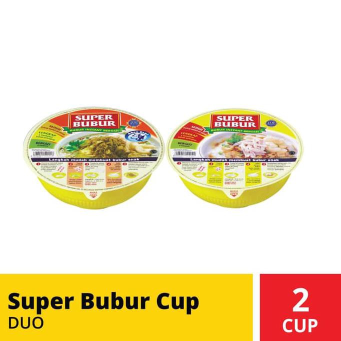 

TERPOPULER Super Bubur Cup Duo MURAH