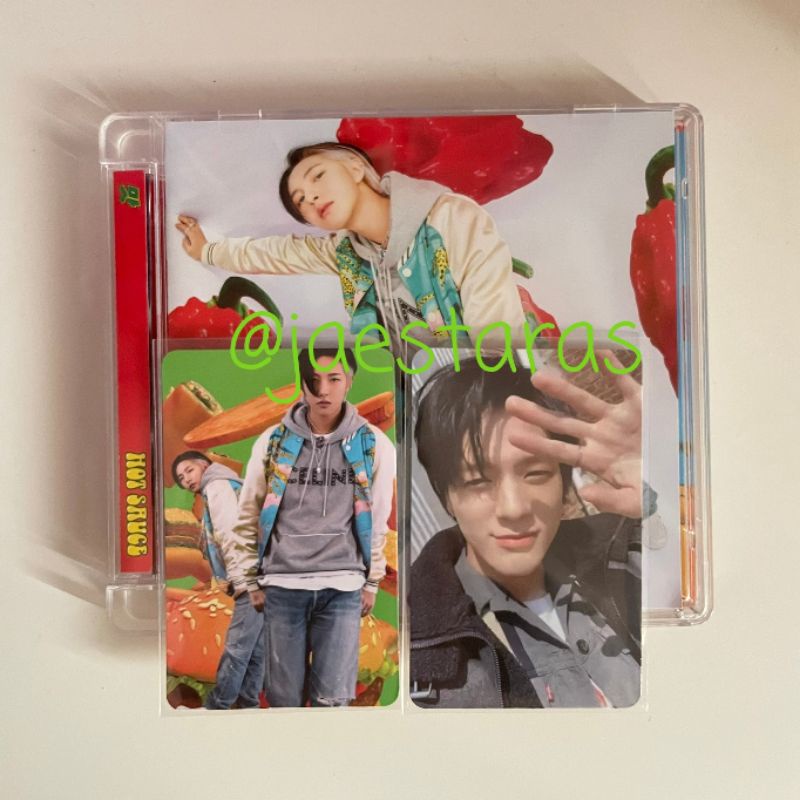 Jewel Case Renjun + PC Selca Jeno + AR Clip Renjun