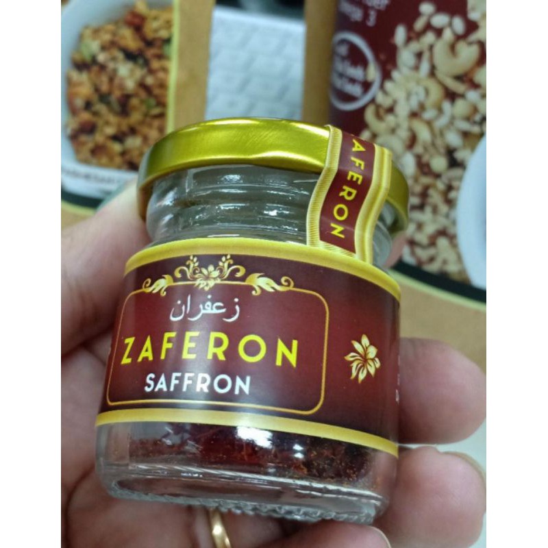 

Saffron Negin original, 100% berat 1gram