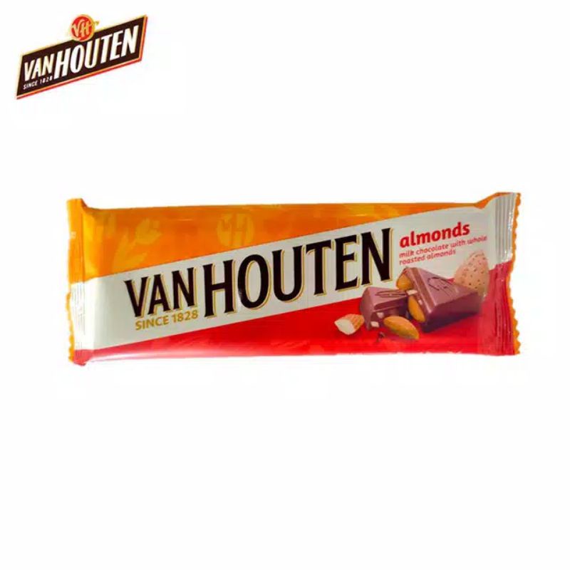 

Van houten chunky almond chocolate bar