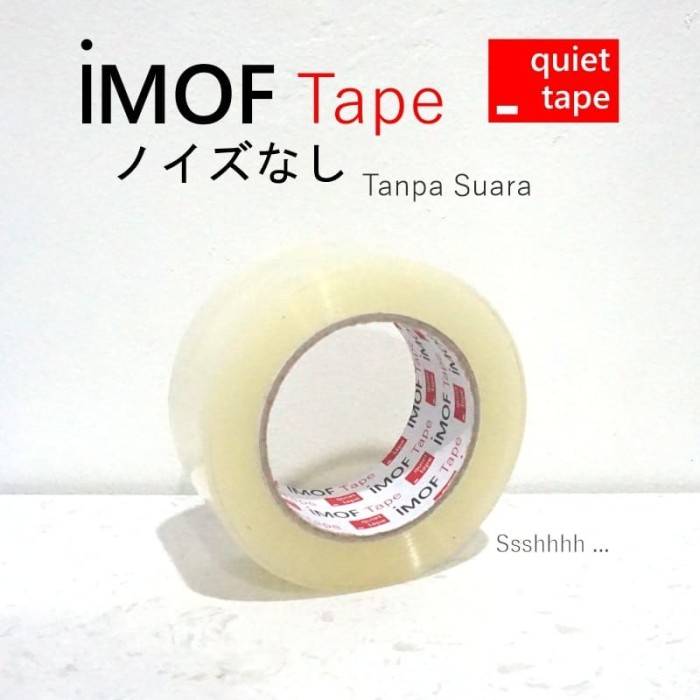 

Lakban Bening 45mm X 100 METER tebal 60 micron IMOF