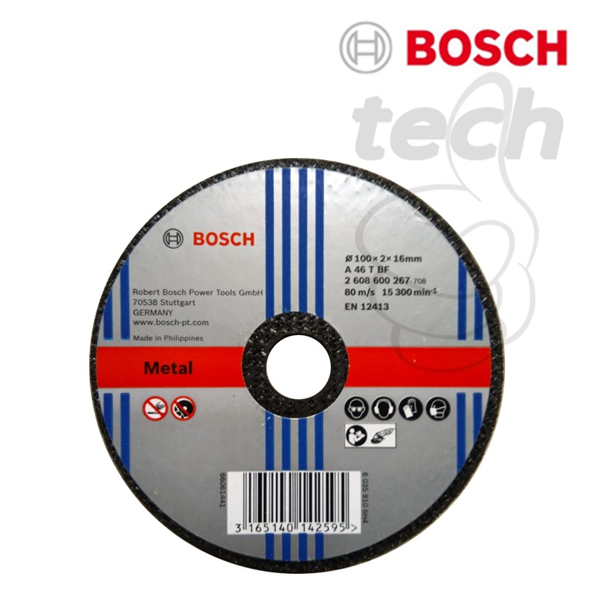 Mata Gerinda / Batu Potong Besi / Cutting Disc 4x2 Bosch (267)