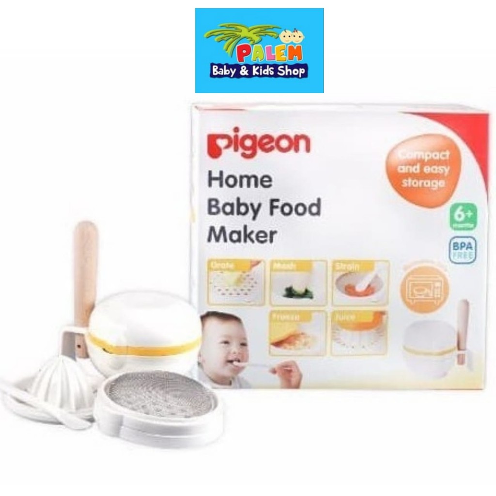 Pigeon home baby food maker/perlengkapan makan bayi set 3268