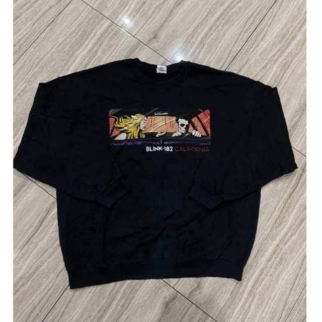 Crewneck Blink 182 Gildan Second Original