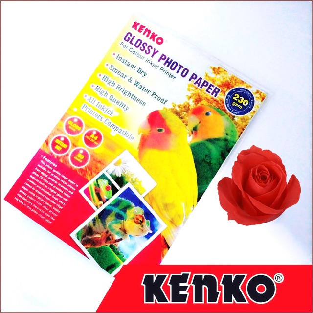 

Kertas Foto/ Photo Paper Glossy KENKO 230 gsm
