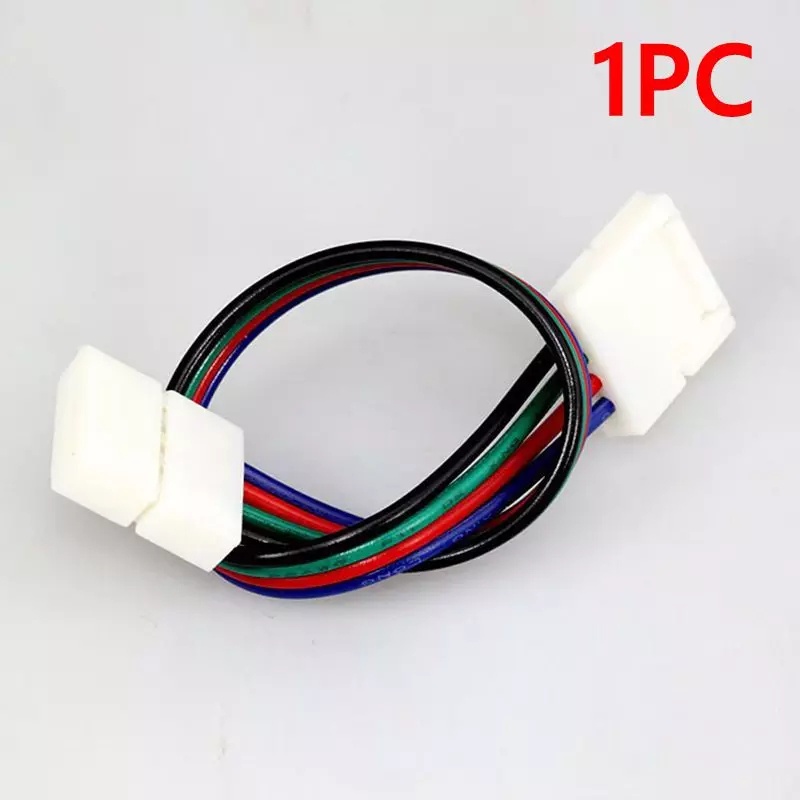 Kabel RGB 15CM Jepit 2 arah 2 sisi 4 PIN KLIP