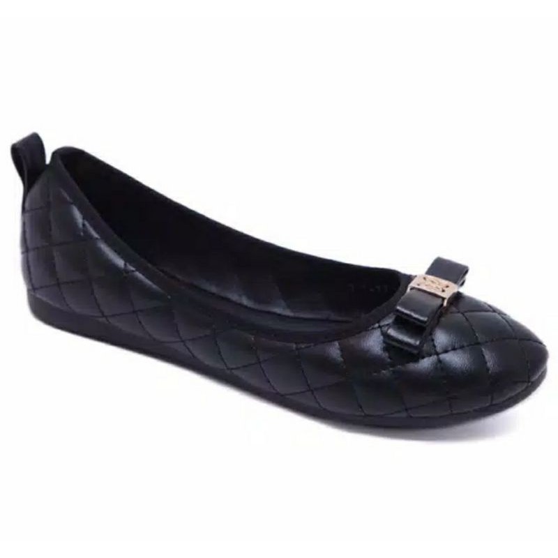 PVN Sepatu Flats Hitam Balet Casual Wanita 779 - Original - Preloved