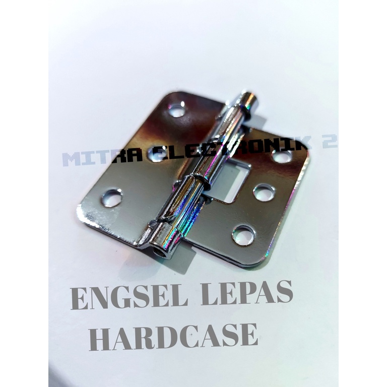 ENGSEL LEPAS KECIL 3 LUBANG BOX HARDCASE FLIGHTCASE CROME SILVER TEBAL