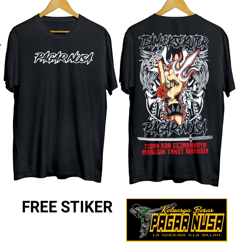 KAOS PAGAR NUSA PLASTISOL Shopee Indonesia KAOS PAGAR NUSA PLASTISOL Shopee Indonesia