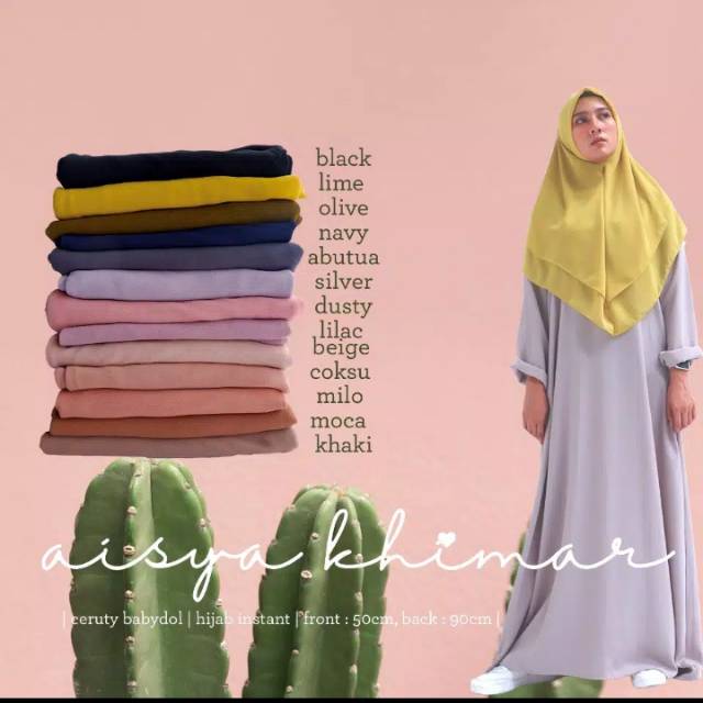 Hijab segitiga instan 2 layer
