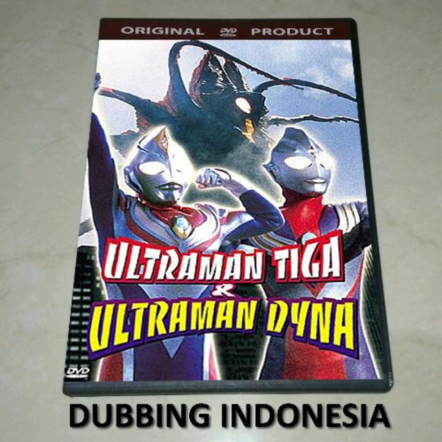 DVD Ultraman Tiga & Uitraman Dyna The Movie