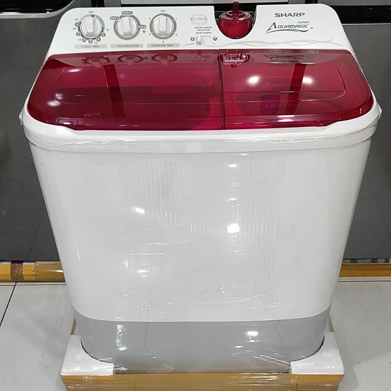 Mesin Cuci 2 Tabung Sharp Es-T95cr Aquamagic Bogor/Depok