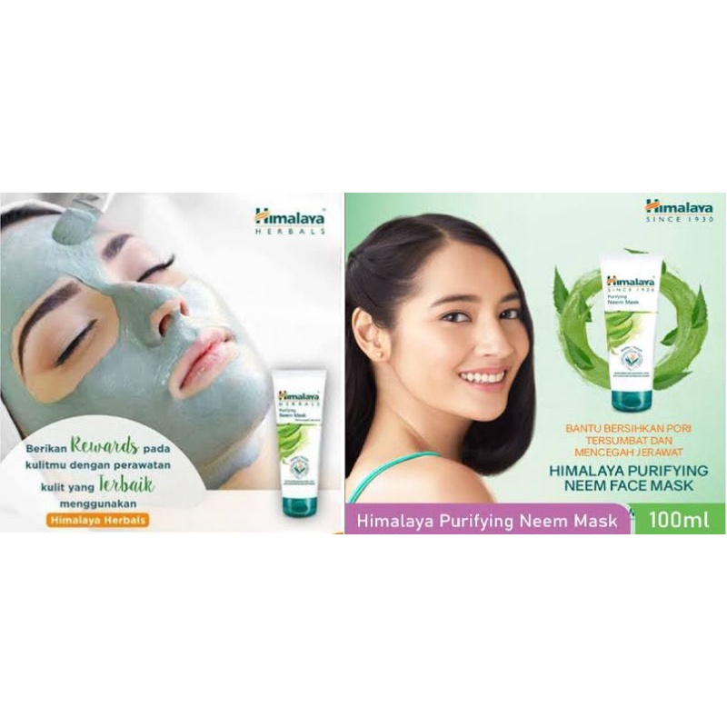 ORIGINAL HIMALAYA PURIFYING NEEM MASK 100 ML / MASKER WAJAH HIMALAYA