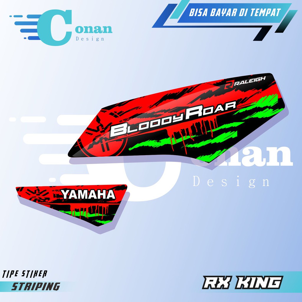 Striping Rx King Variasi 2004 2008 Setriping RX King Strip Roar Variasi Motor RX KING
