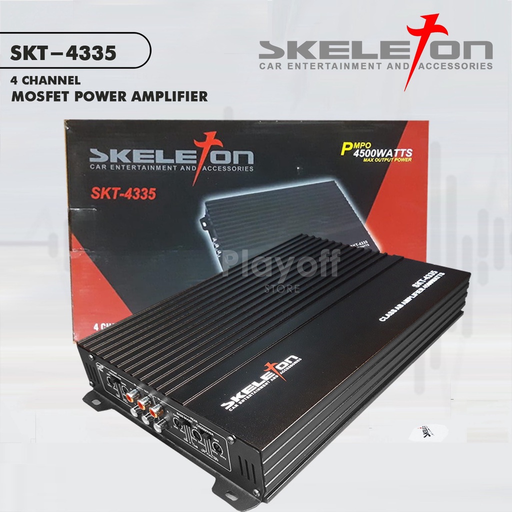 SKELETON Power Amplifier 4 Channel SKT-4335