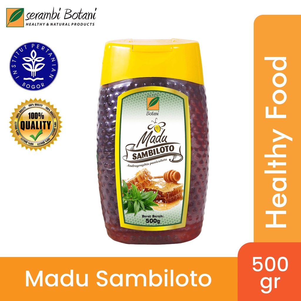 

Madu Murni Sambiloto 500gr Standar Internasional