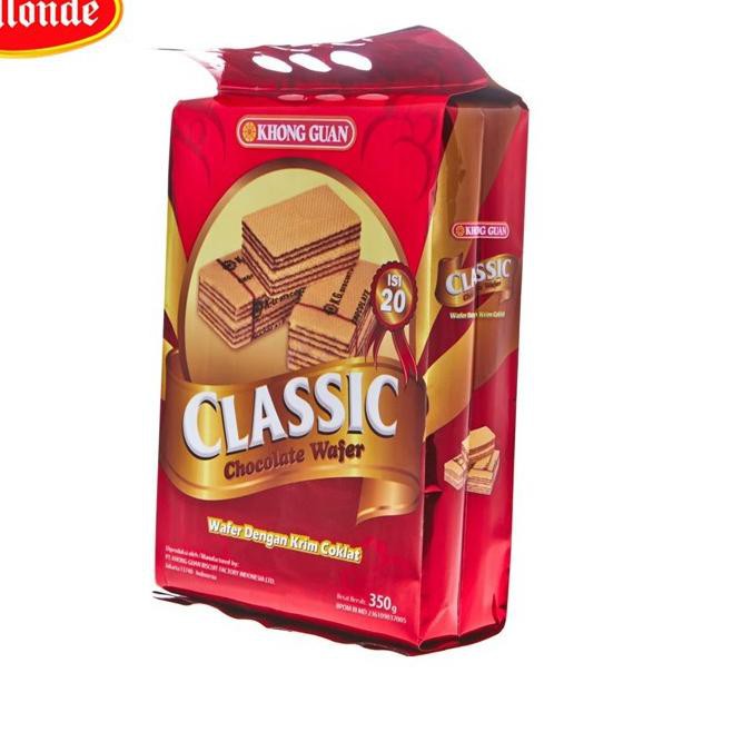 

Ready Banyak Khong Guan Classic Wafer Chocolate 350 gr 0GF,