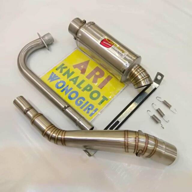 KNALPOT CLD RCB PRO LINER JRM DRAG KOLONG   BEBEK STANDAR ROAD RACE   JUPITER Z VEGA SUPRA SMASH KNA