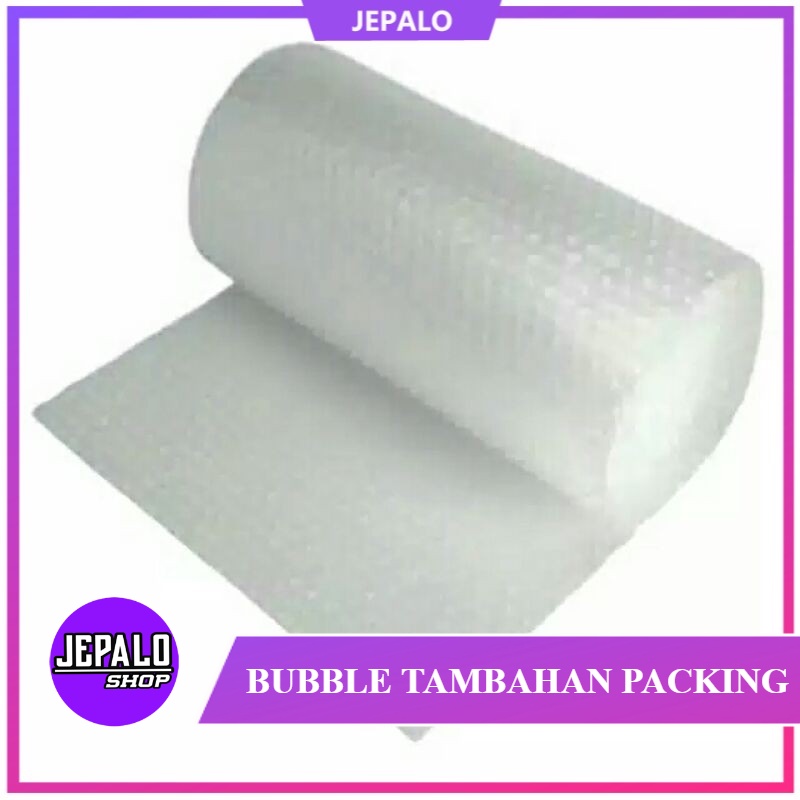 

tambahan packing plastik buble wrap // packing peking babel bubble wrap jepalo shop