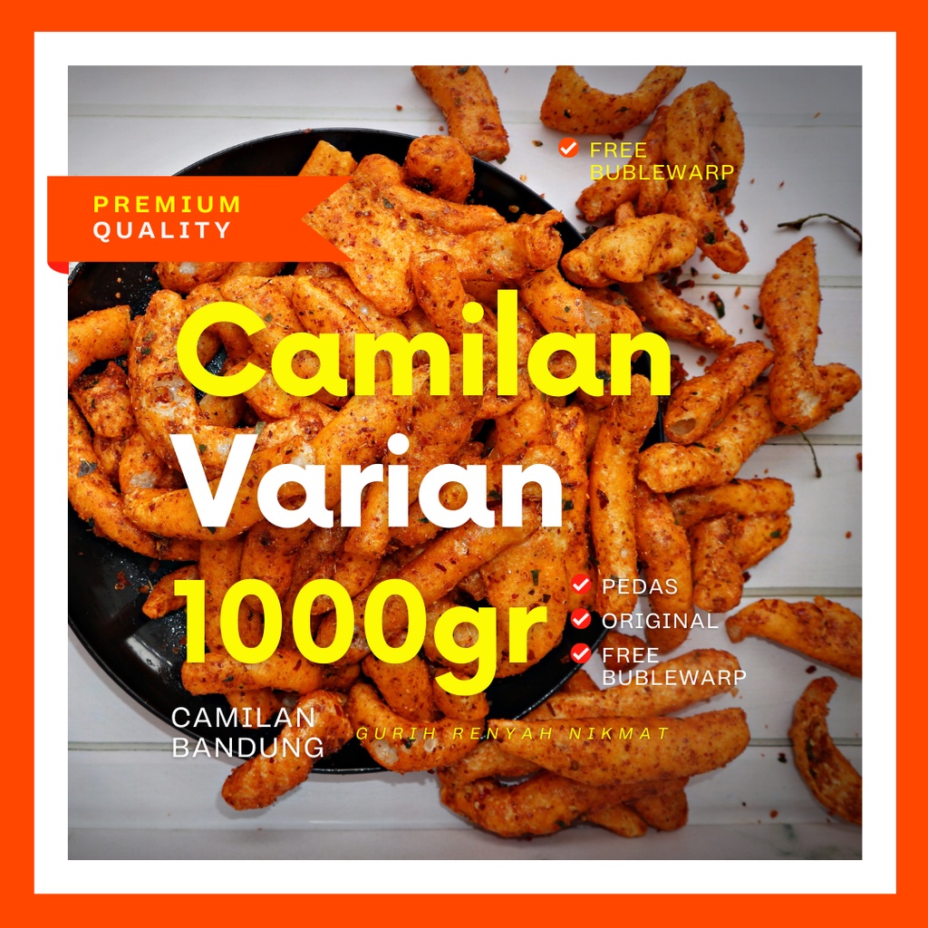 

[1000GR] ANEKA CEMILAN PREMIUM CAMILAN BANDUNG