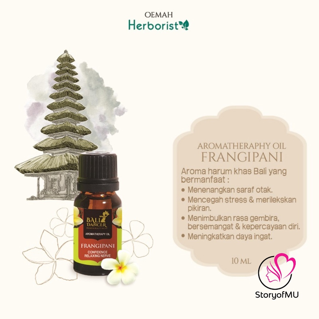 HERBORIST Bali Dancer Aromatherapy Oil Diffuser 10ml | Essential Difuser-1