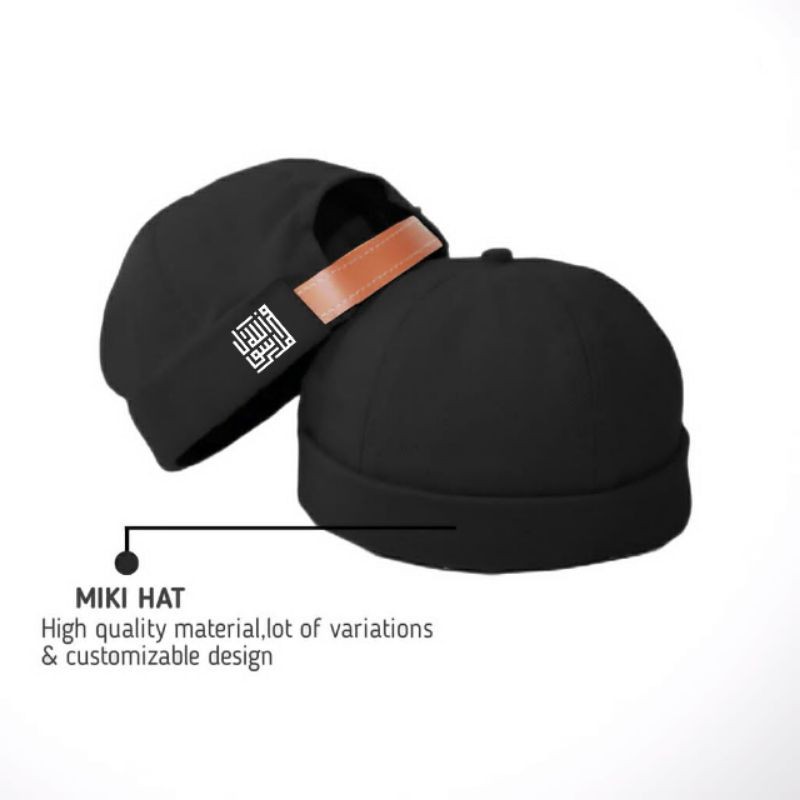 PECI MIKI HAT TOPI PECI UAS KOPIAH PECI PRIA PECI DEWASA LOGO MUHAMMADARASULULLAH
