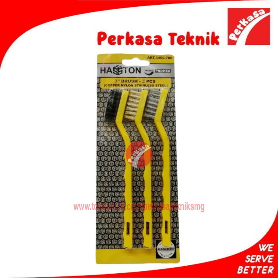 Jual Hasston Prohex Sikat Kawat Mini Baja Besi Kuningan