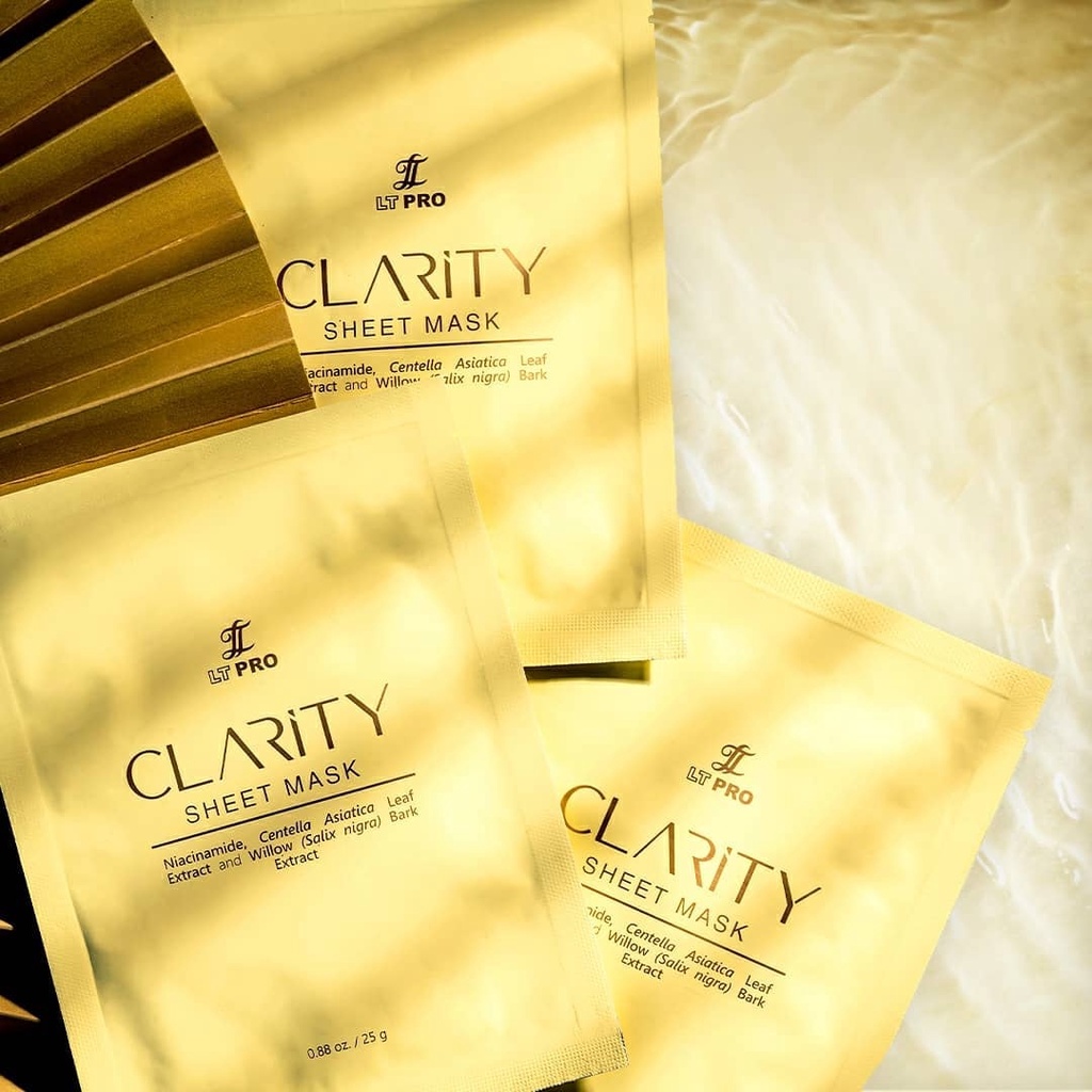 LT PRO Clarity Series | Serum | Moisturizer | Gel Cleanser | Sheet Mask