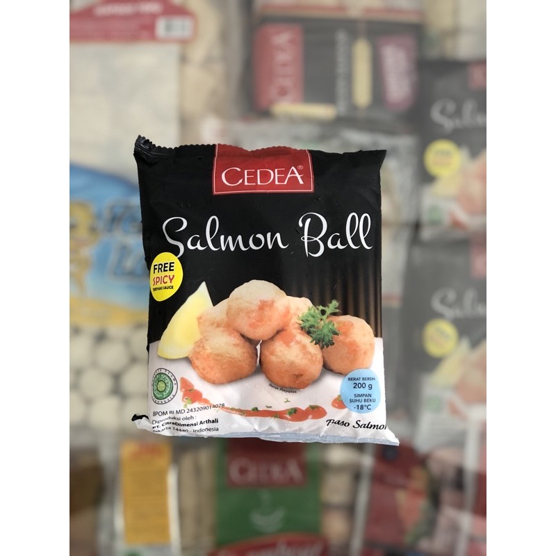 

Cedea Salmon Ball/ Bakso Salmon 200gr SEMARANG