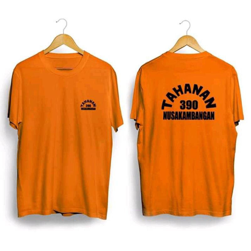 BAJU KAOS TAHANAN 390 NUSAKAMBANGAN