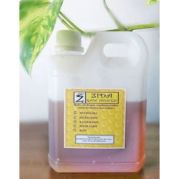

MADU ASLI ZIDA RAW HONEY ISI 1 KG