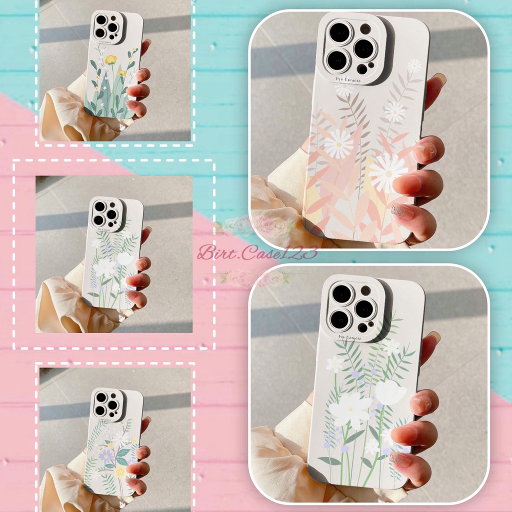 SOFTCASE PROCAMERA CUSTOM FLORAL PATTERN OPPO VIVO SAMSUNG REALME XIAOMI IPHONE INFINIX FOR ALL TYPE BC6547
