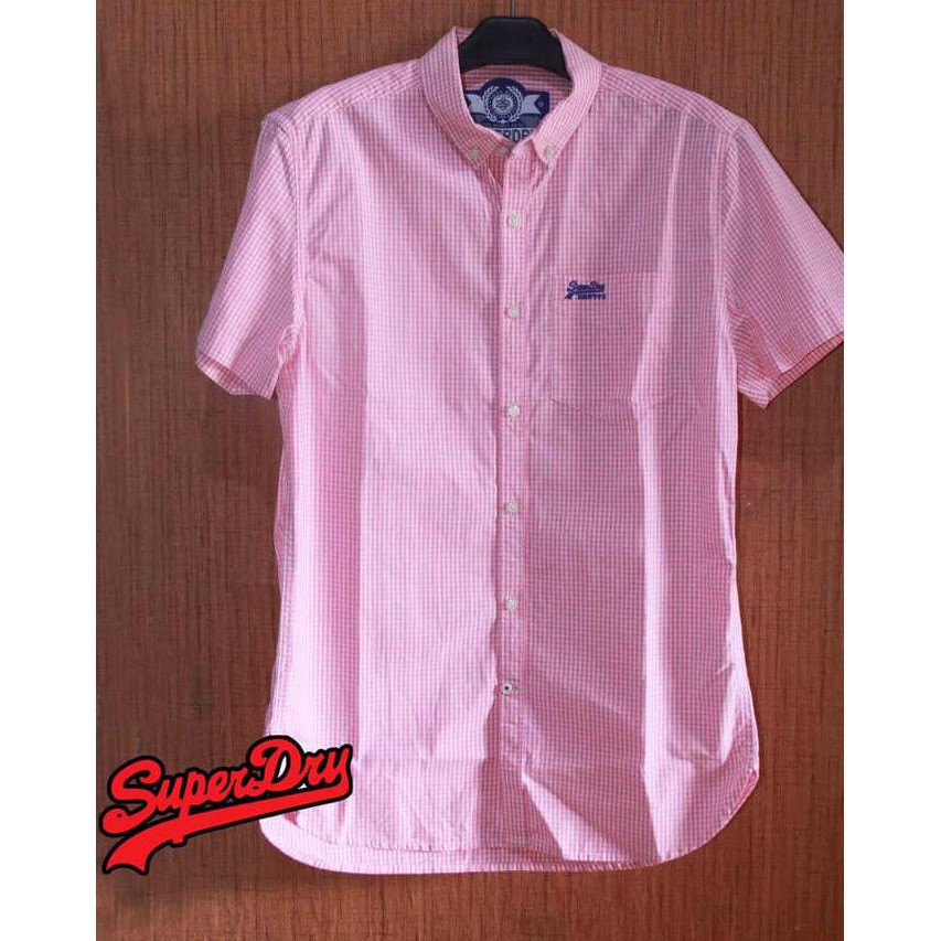 Kemeja Superdry Original 100% Cotton .Aruansy.Olshop