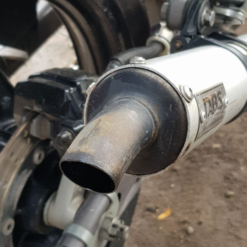 knalpot ninja r rr krr 150 2 tak dbs thailand ori suara merdu silencer slencer tabung belakang
