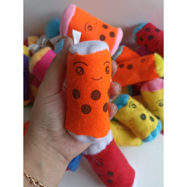 1pcs Gantungan Kunci Boneka Boba / Gantungan Souvenir Motif Boneka Minuman Boba