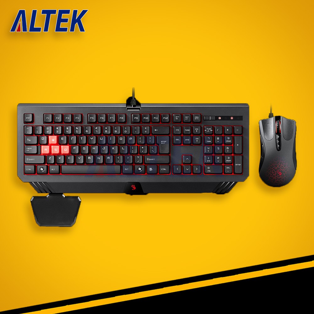 BLOODY B1500 Combo Set Blazing Gaming Dekstop Keyboard & Mouse - Berkualitas Murah - SALE