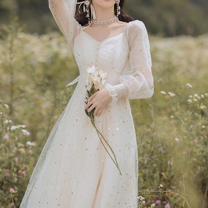 (STOK TERBARU) COD dress brukat/dress brukat import/long dress satin/dress brukat pendek/long dress 