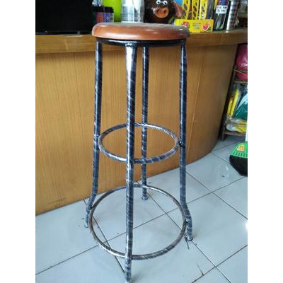 kursi kayu kursi bakso tinggi 80cm