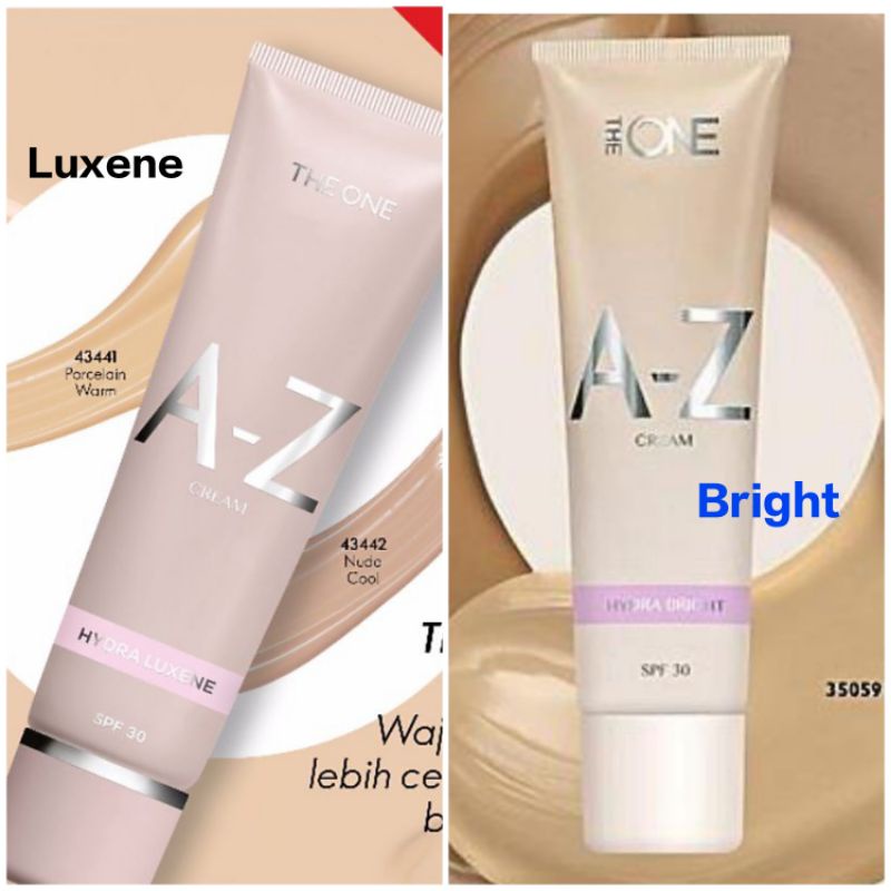 The One A-Z Cream Hydra Bright SPF 30/ The One AZ Cream Hydra Luxene SPF 30